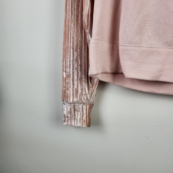 Calia Effortless Velvet Hoodie  Pink Size Small - Picture 3 of 7